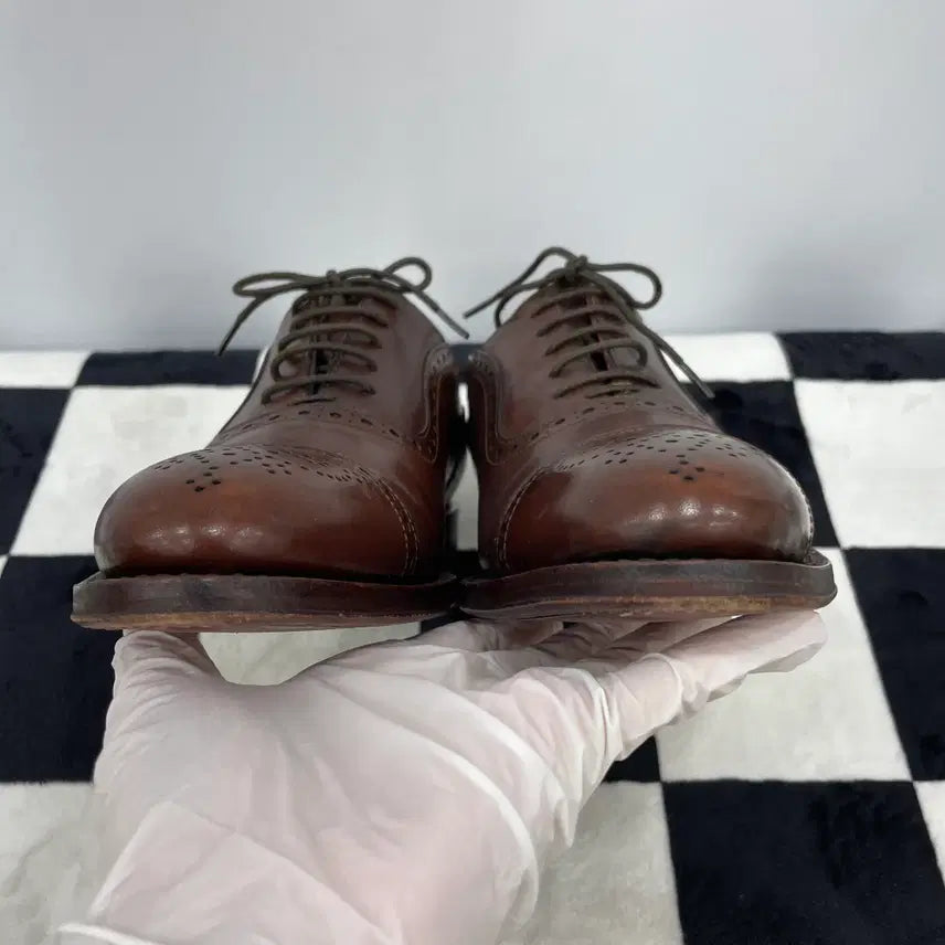 [BUNJANG] SS Scarpe Wingtip Shoes / SS 스카르페 윙팁 구두 (7)
