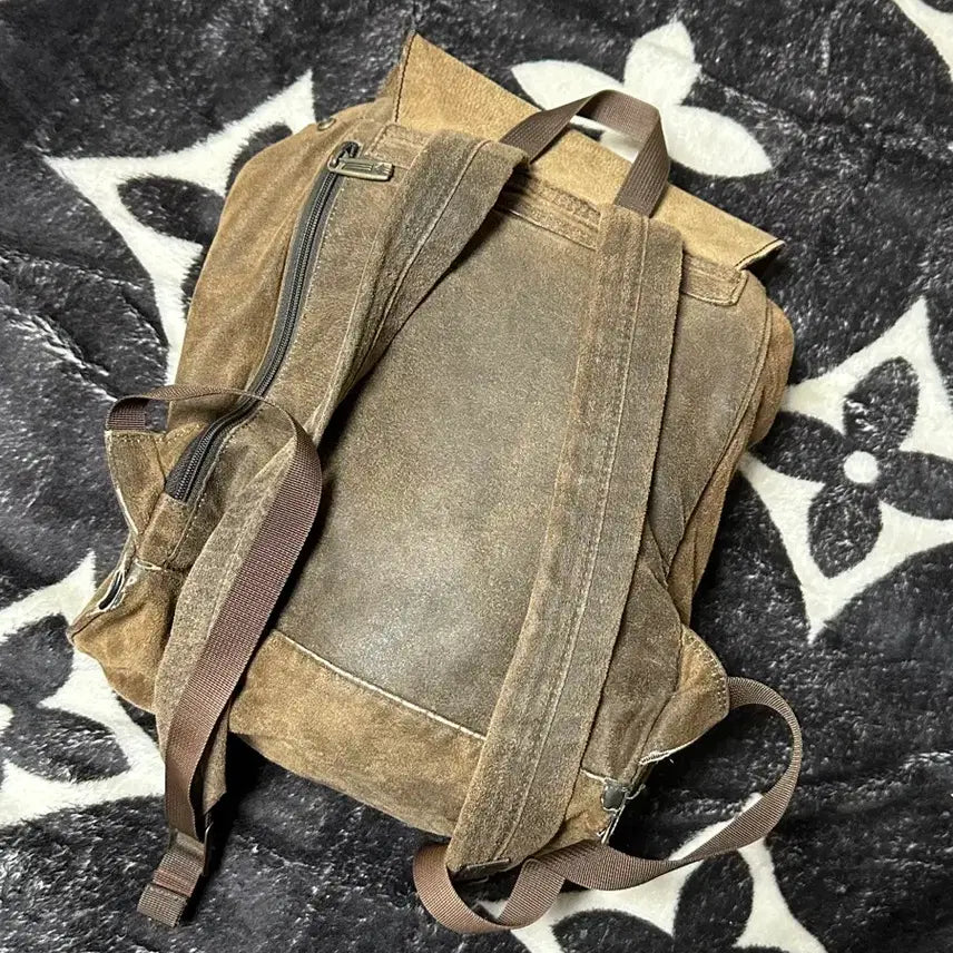 [BUNJANG] Adidas 90s Vintage Backpack Brown / 아디다스 90s 빈티지 백팩 브라운 국내유일매뭉