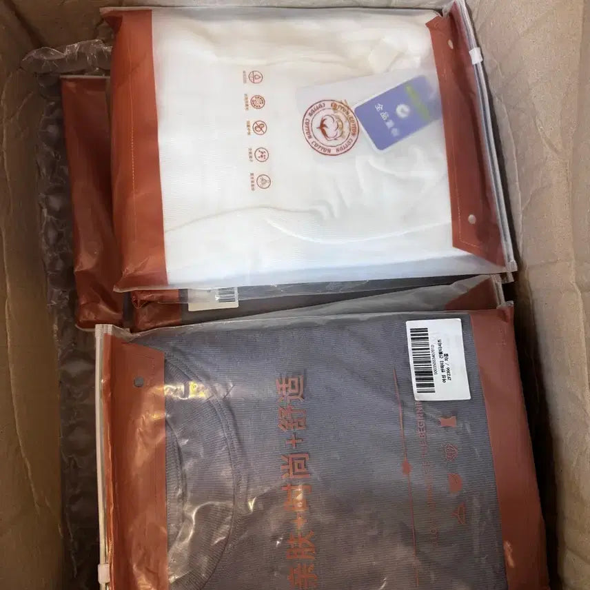 [BUNJANG] Unbranded Ribbed Mock Neck Long Sleeve T-Shirt Set / 창고정리 만원에 2장  여성 골지 반목 긴팔티 10호세트