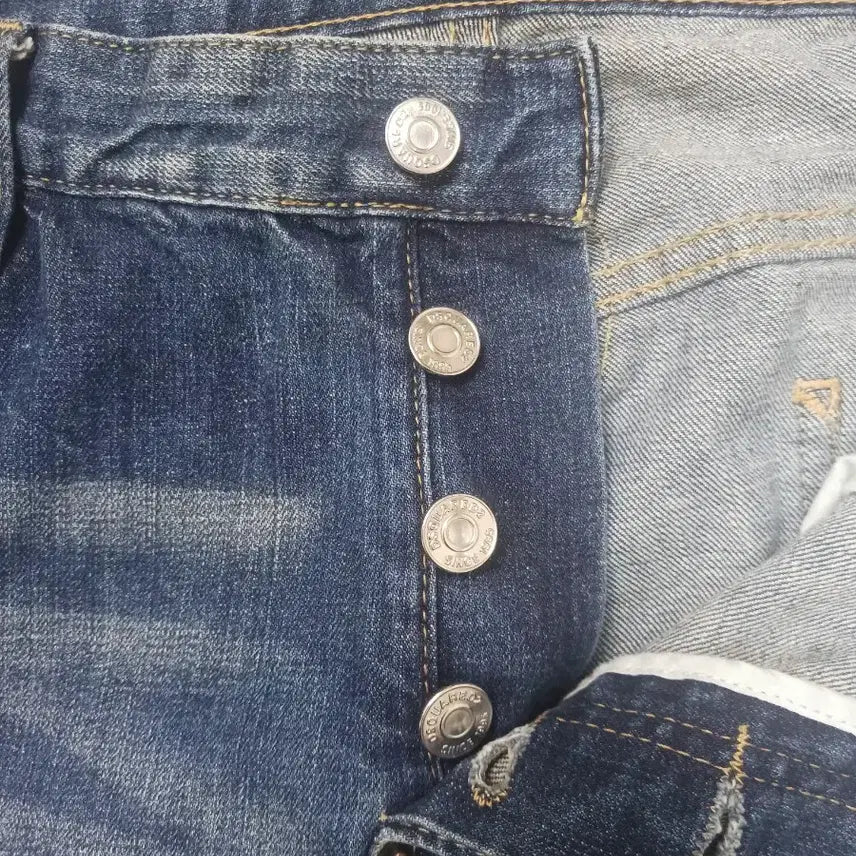 [BUNJANG] Dsquared2 Neon Logo Biker Jeans / [36] 디스퀘어드2 네온로고 바이커진 청바지