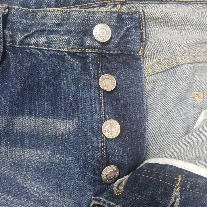 [BUNJANG] Dsquared2 Neon Logo Biker Jeans / [36] 디스퀘어드2 네온로고 바이커진 청바지
