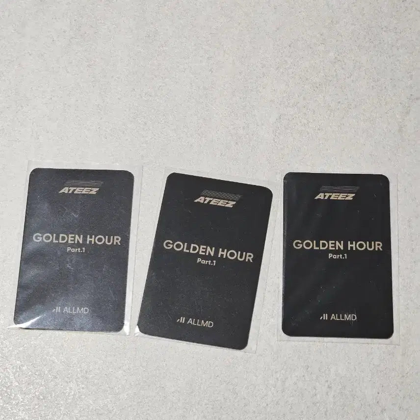 [BUNJANG] ATEEZ Golden Hour Part.1 MD Photocard Set / ateez golden hour part.1 all md 포토카드 3종