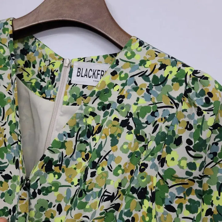 [BUNJANG] Alice Floral Ruffle Long Dress / 블랙프라이데이 플라워 캉캉 원피스/프리/앨리스/828