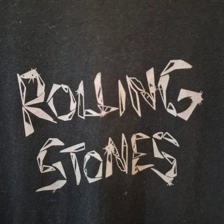[BUNJANG] Rolling Stones Black Short Sleeve T-shirt / 롤링스톤즈 블랙 반팔 티셔츠