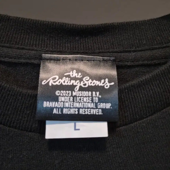 [BUNJANG] Rolling Stones Black Short Sleeve T-shirt / 롤링스톤즈 블랙 반팔 티셔츠