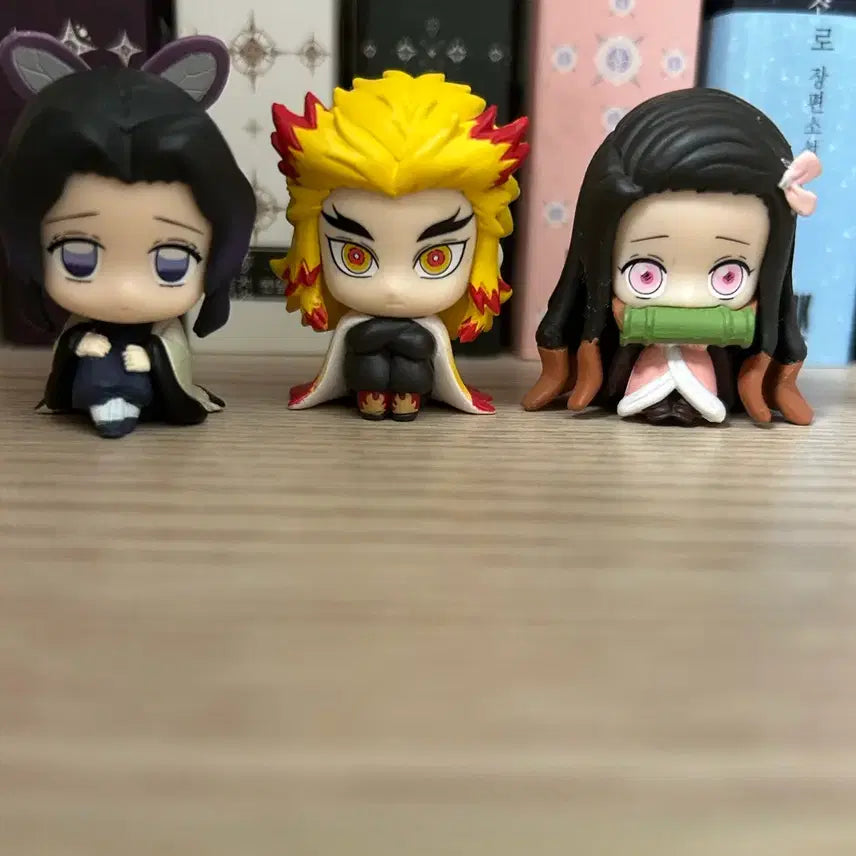 [BUNJANG] Demon Slayer Nezuko/Rengoku/Shinobu Figure Bundle Set / 귀멸의칼날 네즈코/렌고쿠/시노부 가챠 피규어