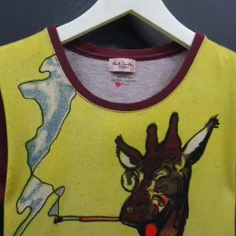 [BUNJANG] Paul Smith Vintage Giraffe Print Short Sleeve Shirt / Paul Smith 폴스미스 빈티지 셔츠(