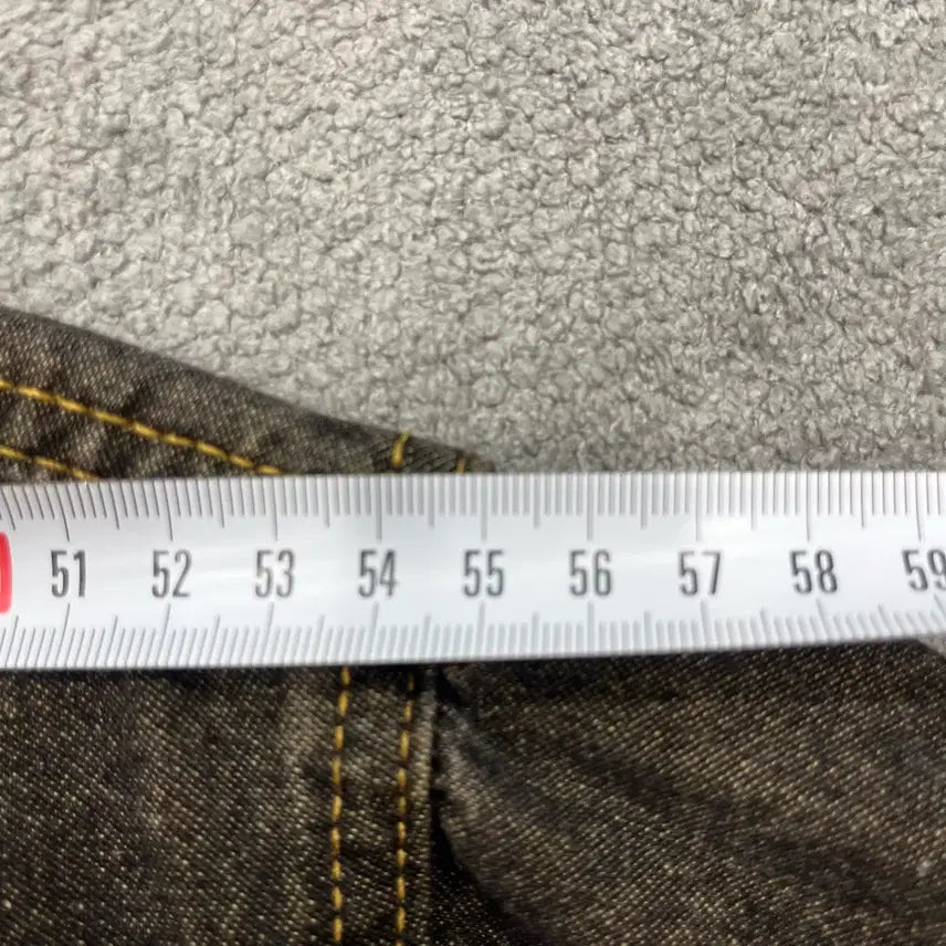 [BUNJANG] M Trillion Denim Shirt Black Washed Shirt / M Trillion 데님 셔츠 블랙 워싱 셔츠