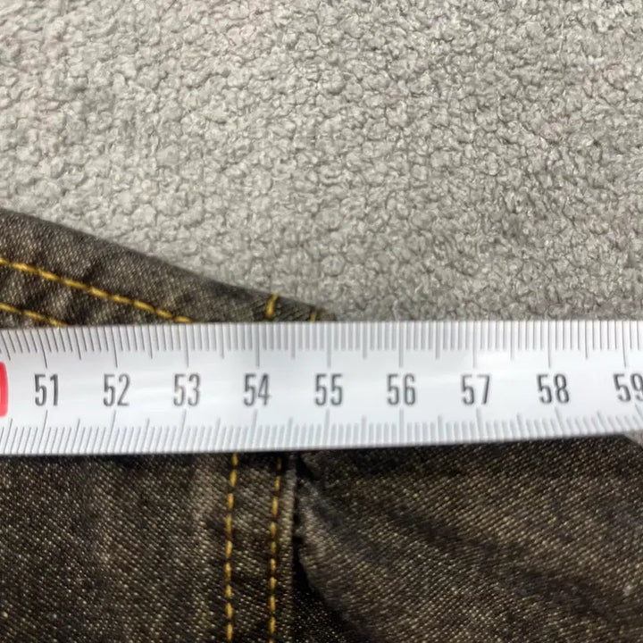[BUNJANG] M Trillion Denim Shirt Black Washed Shirt / M Trillion 데님 셔츠 블랙 워싱 셔츠