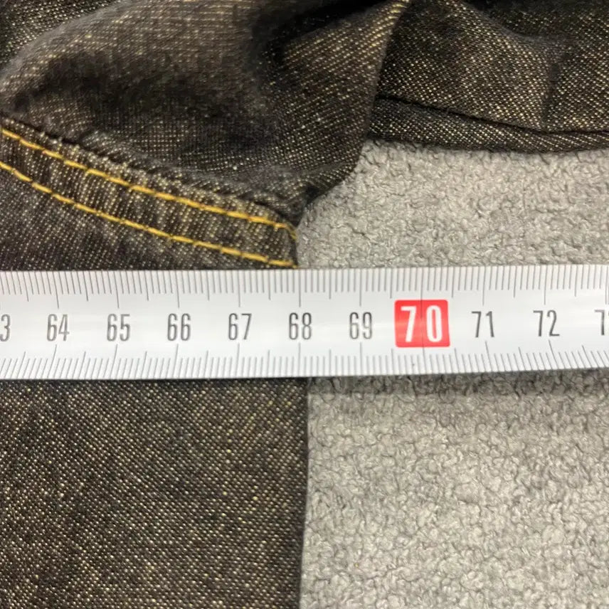 [BUNJANG] M Trillion Denim Shirt Black Washed Shirt / M Trillion 데님 셔츠 블랙 워싱 셔츠