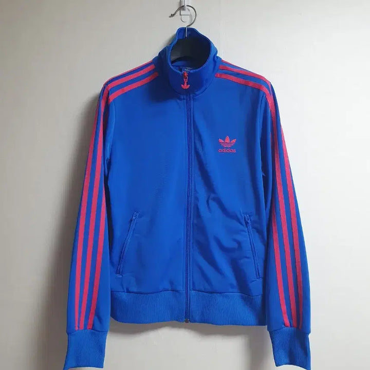 [BUNJANG] Adidas Firebird Track Top Blue and Pink / 아디다스 져지 블루 핑크 삼선 트랙탑 파이어버드 95