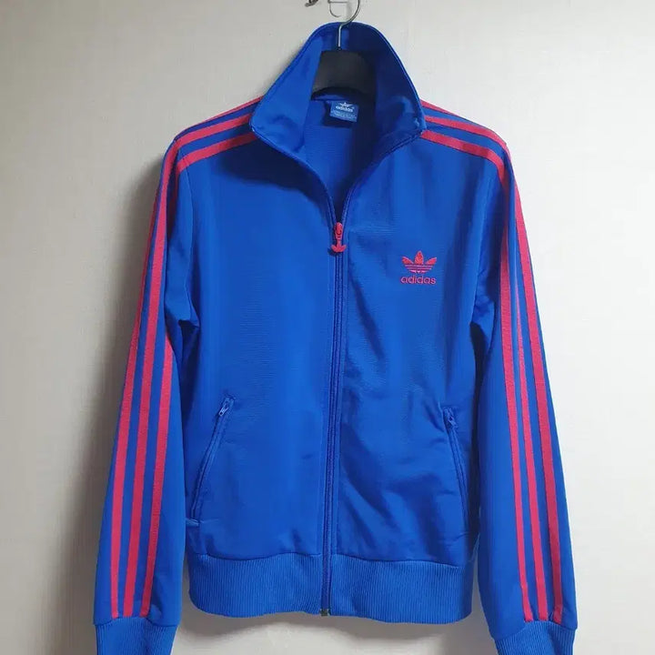 [BUNJANG] Adidas Firebird Track Top Blue and Pink / 아디다스 져지 블루 핑크 삼선 트랙탑 파이어버드 95