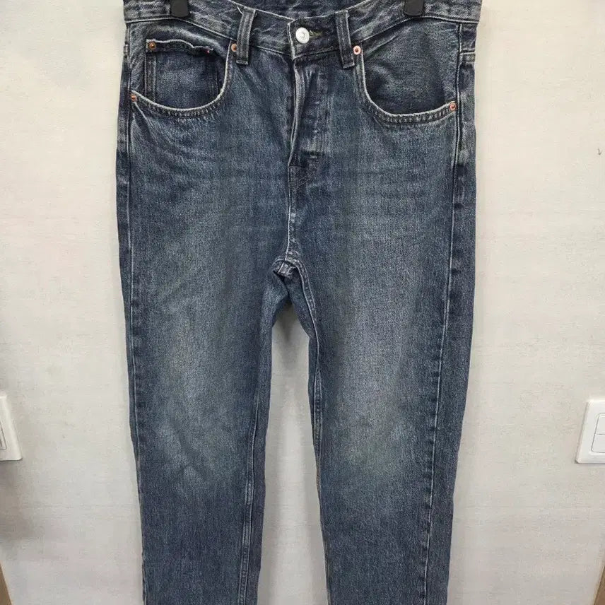 [BUNJANG] ZARA Vintage Wash Denim Pants / 자라 빈티지워싱 데님팬츠 31