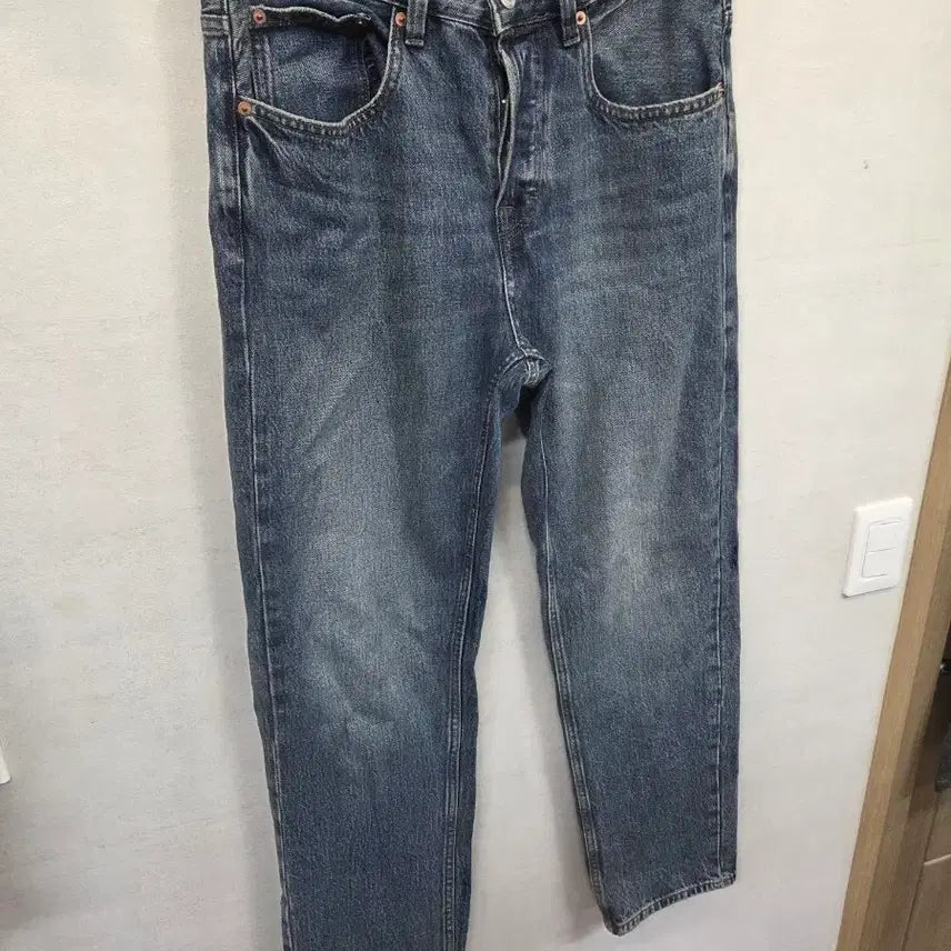 [BUNJANG] ZARA Vintage Wash Denim Pants / 자라 빈티지워싱 데님팬츠 31
