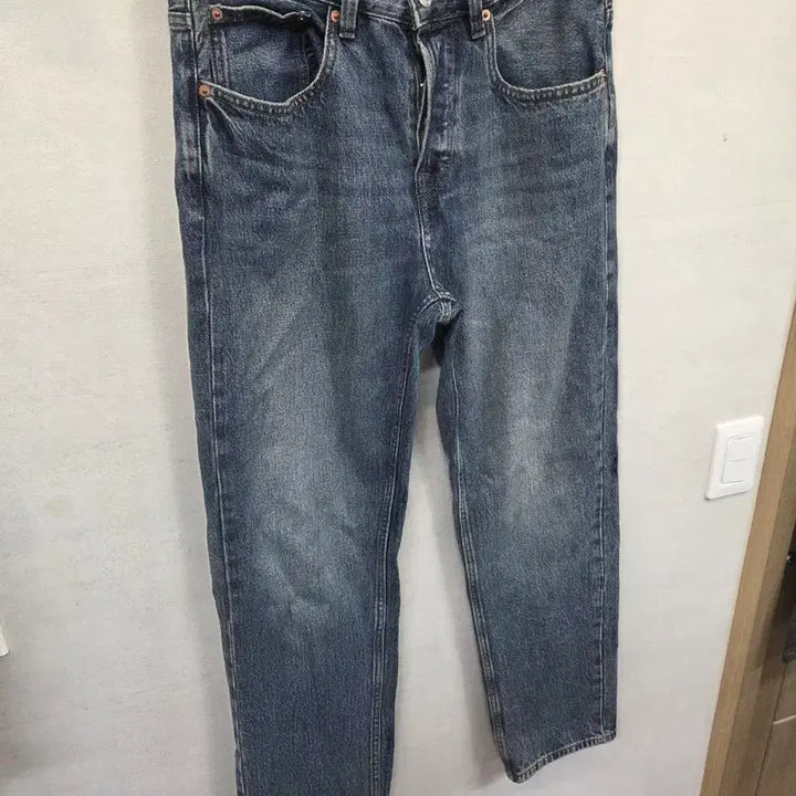 [BUNJANG] ZARA Vintage Wash Denim Pants / 자라 빈티지워싱 데님팬츠 31