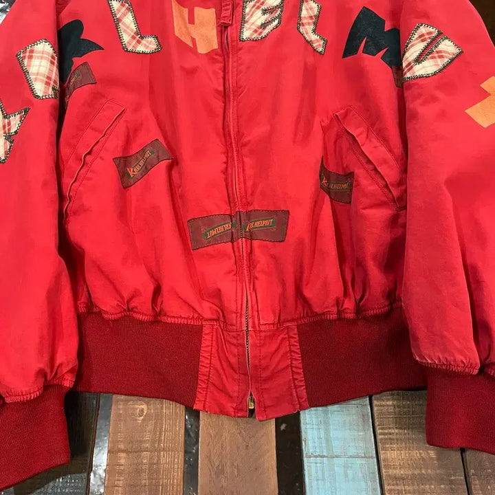 [BUNJANG] Karl Helmut MA-1 Jacket - Pink House (90s) / 90s Karl Helmut 칼헬무트 Ma-1 자켓 핑크하우스 일본