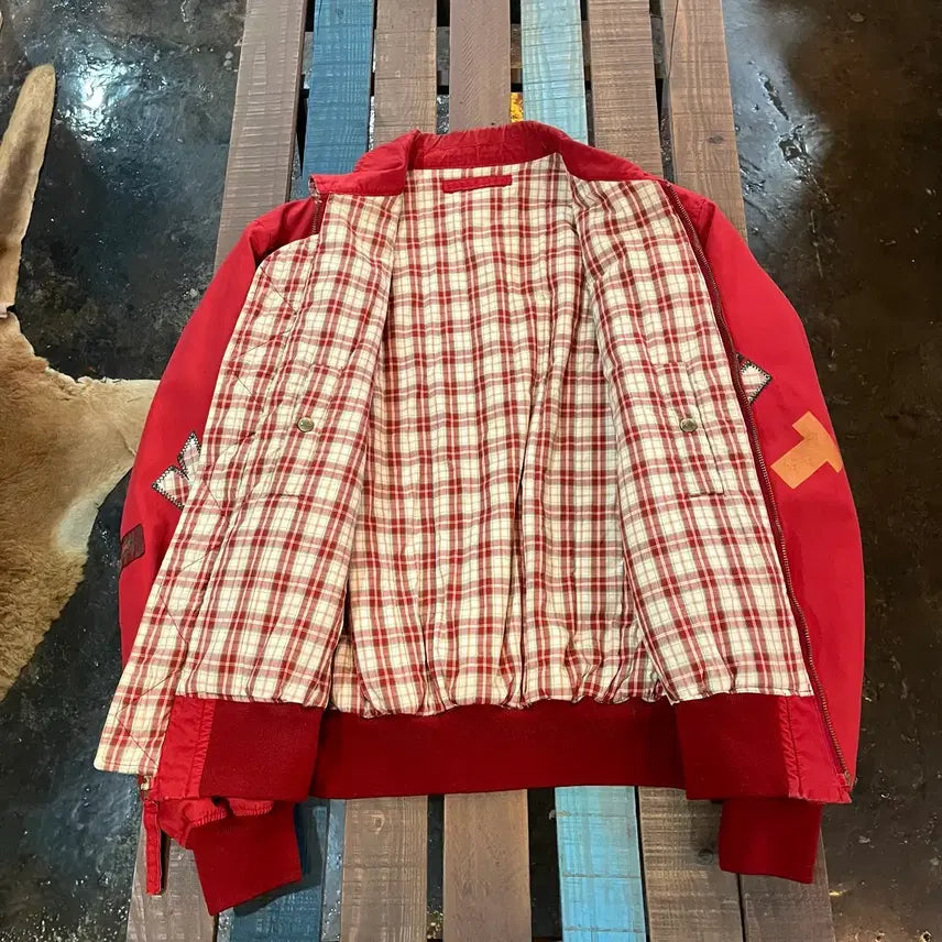 [BUNJANG] Karl Helmut MA-1 Jacket - Pink House (90s) / 90s Karl Helmut 칼헬무트 Ma-1 자켓 핑크하우스 일본