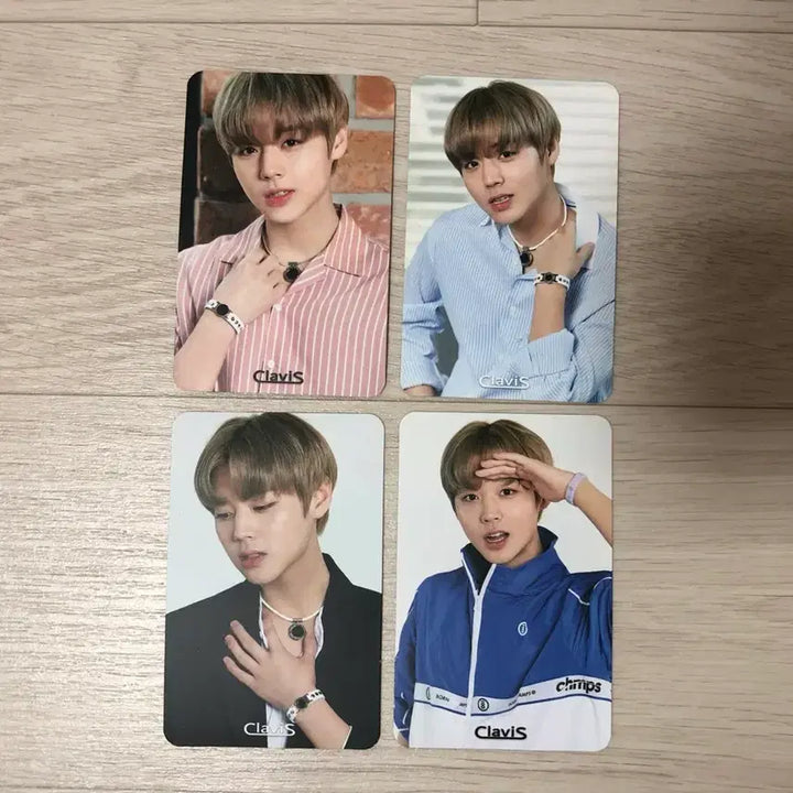 [BUNJANG] Park Jihoon Clavis Photocard Set (4 types) / 박지훈 클라비스 포토카드 4종