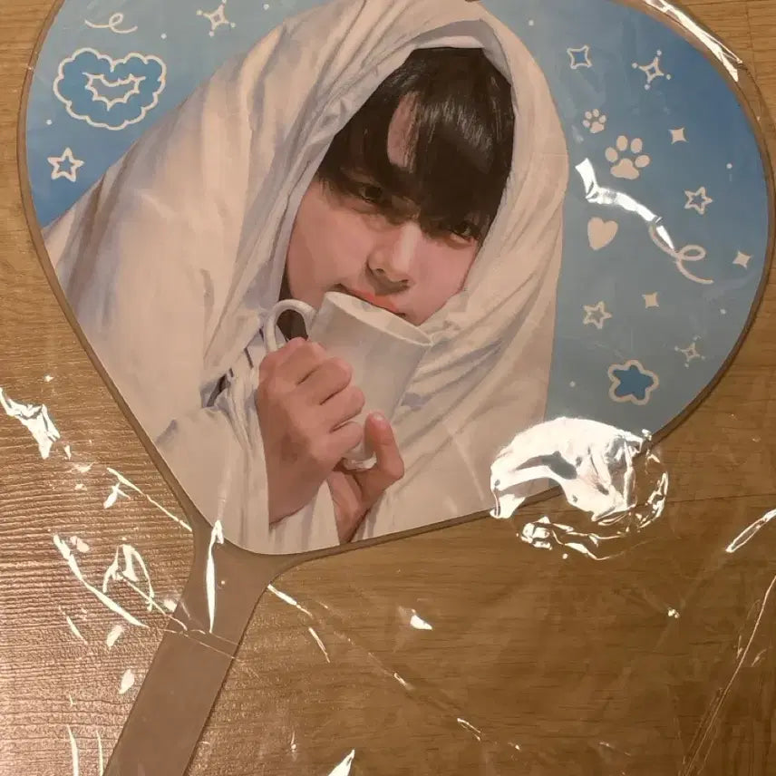 [BUNJANG] BOYNEXTDOOR Jaehyun Hot Choco Uchiwa / 반택포) 보넥도 명재현 핫초코 우치와 보이넥스트도어