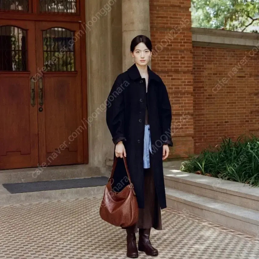 [BUNJANG] Toutier Kano Toile Kilim Brown Large Shoulder Bag / 투티에 카노 트왈 칼림 브라운 라지