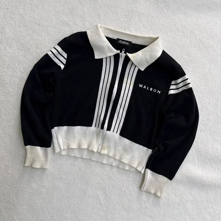 [BUNJANG] Malbon Knit Zip-up Sweater / 실측확인 말본 니트 집업 0331T