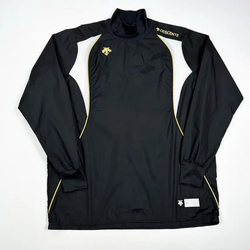 [BUNJANG] Descente Japan Training Black Windbreaker Warm-up (M) / 데상트 재팬 트레이닝 블랙 바람막이 웜업 (M)