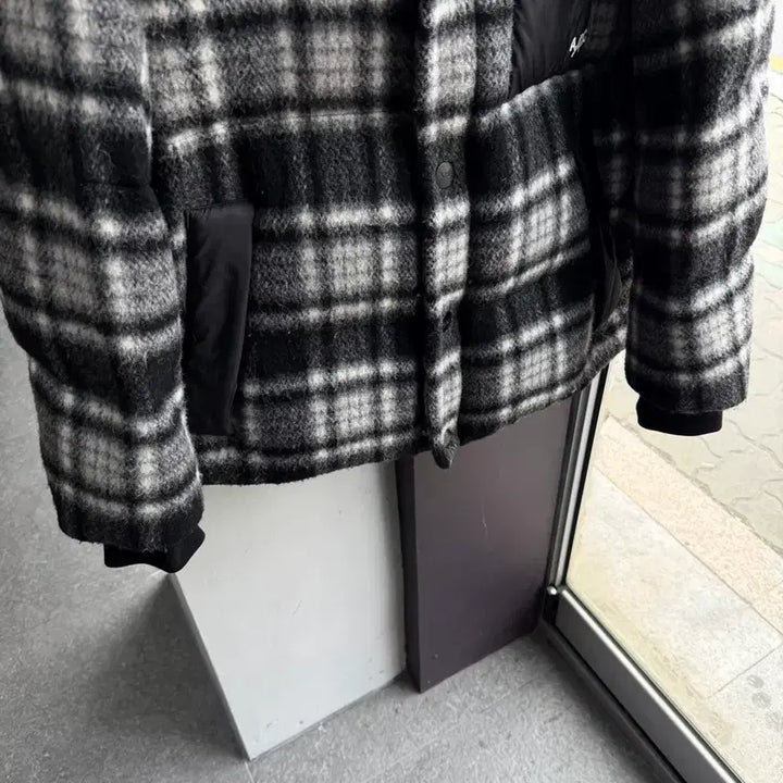 [BUNJANG] A.P.C 23FW Flannel Goose Down Padded Jacket / L/ A.P.C 아페쎄 23FW 플란넬 구스다운 패딩 점퍼