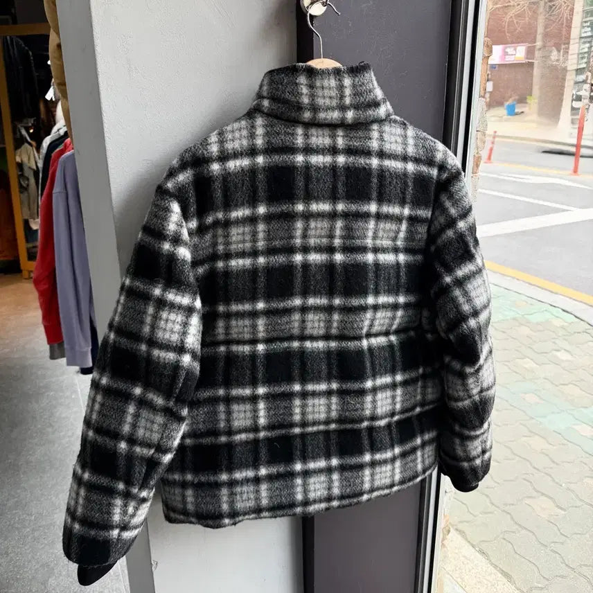 [BUNJANG] A.P.C 23FW Flannel Goose Down Padded Jacket / L/ A.P.C 아페쎄 23FW 플란넬 구스다운 패딩 점퍼