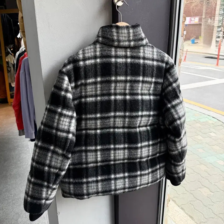 [BUNJANG] A.P.C 23FW Flannel Goose Down Padded Jacket / L/ A.P.C 아페쎄 23FW 플란넬 구스다운 패딩 점퍼