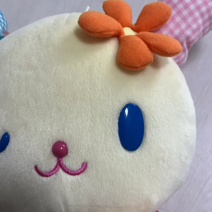 [BUNJANG] Vintage Checkered Usahana Doll / 고전 체크무늬 우사하나