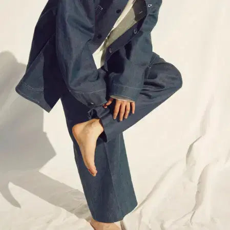 [BUNJANG] INTERIM SHUTTLE Denim Slacks / INTERIM SHUTTLE DENIM