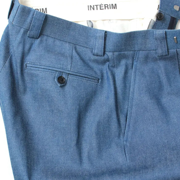[BUNJANG] INTERIM SHUTTLE Denim Slacks / INTERIM SHUTTLE DENIM