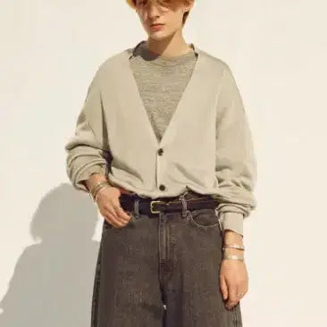 [BUNJANG] INTERIM Silk 100% Cardigan / INTERIM SILK 100% CARDIGAN