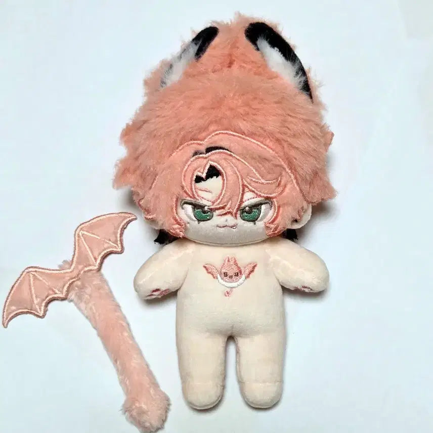 [BUNJANG] 10cm Plush Doll Momogun (Japanese Cotton) - Unused / 무속성 10cm 솜인형 뼈깅 모모군 일본솜 양도 판매