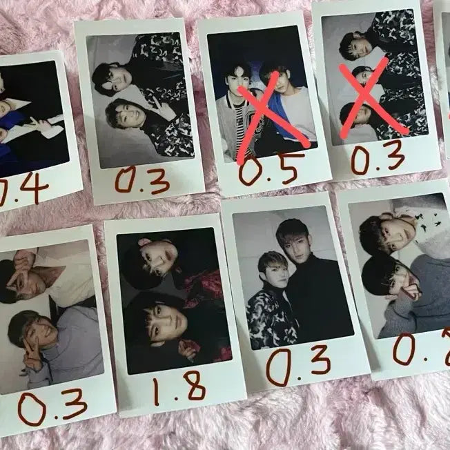 [BUNJANG] Seventeen 2017 Caratland Group Polaroid / 2017 캐럿랜드 단체 짭폴라