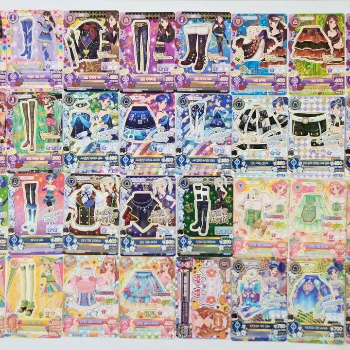 [BUNJANG] Aikatsu! Aikatsu! Trading Cards Bundle Set (93 cards) / 아이엠스타 아이카츠 한판 일괄 판매