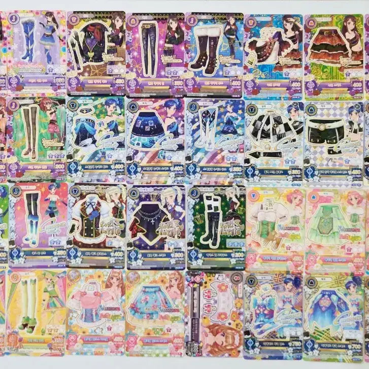 [BUNJANG] Aikatsu! Aikatsu! Trading Cards Bundle Set (93 cards) / 아이엠스타 아이카츠 한판 일괄 판매