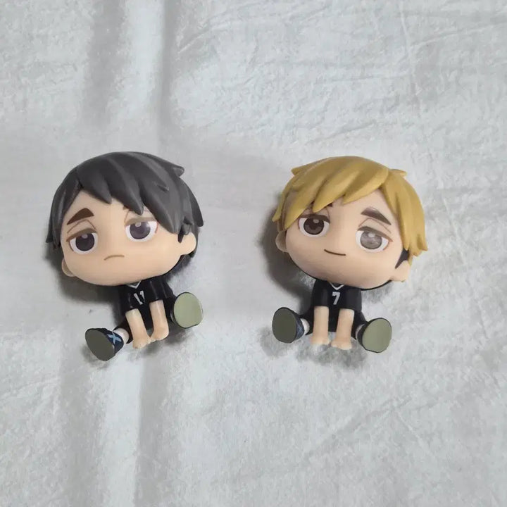 [BUNJANG] SEGA Haikyuu!! Kurumi Mini Figure Set (Osamu &amp; Atsumu) / (개봉/전시) 세가(SEGA) 하이큐 큐루미 미니 피규어 아츠무 오사무