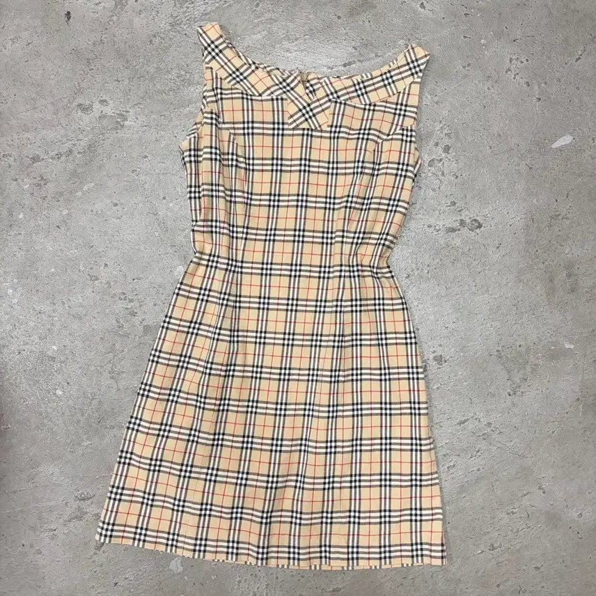 [BUNJANG] Burberry Nova Check Blue Label Dress / 버버리 노바체크 블루라벨 원피스[2367]