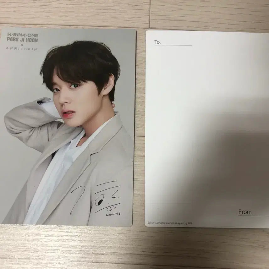 [BUNJANG] Park Jihoon Aprilskin Postcard Set / 박지훈 에이프릴스킨 엽서세트