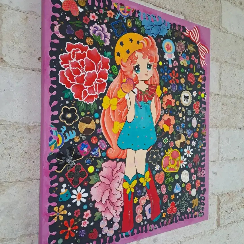 [BUNJANG] Acrylic Painting Frame / 종이인형과 아크릴 그림액자입니다