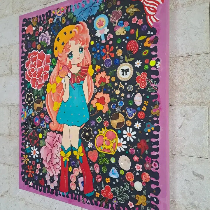 [BUNJANG] Acrylic Painting Frame / 종이인형과 아크릴 그림액자입니다