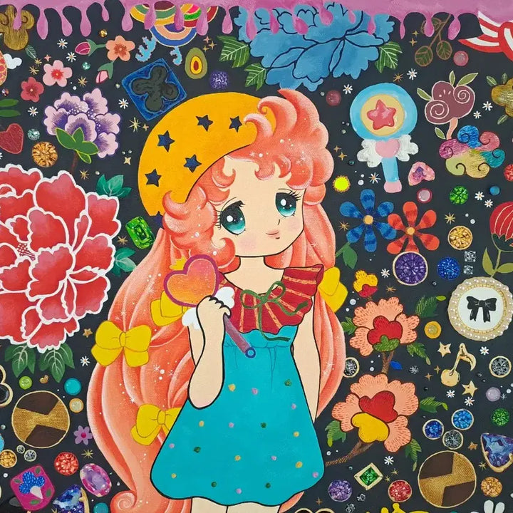 [BUNJANG] Acrylic Painting Frame / 종이인형과 아크릴 그림액자입니다