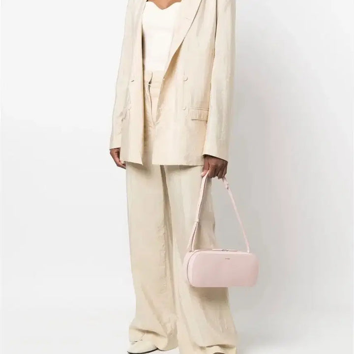 [BUNJANG] Jil Sander Tradition Curve Shoulder Bag Pink / 질샌더 트래디션 커브 숄더백 핑크