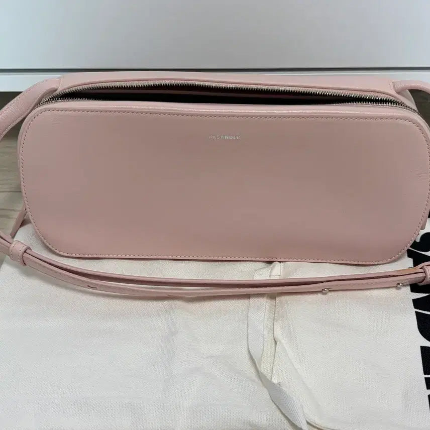 [BUNJANG] Jil Sander Tradition Curve Shoulder Bag Pink / 질샌더 트래디션 커브 숄더백 핑크
