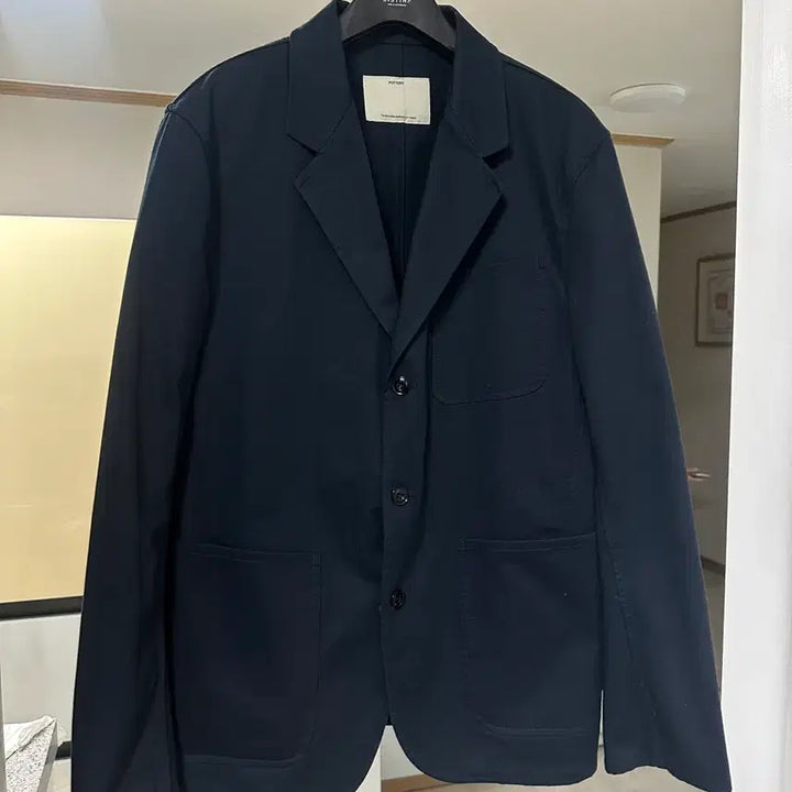 [BUNJANG] Porter Classic Washed Sports Jacket Dark Navy / 포터리 워시드 스포츠 자켓 다크 네이비 2사이즈