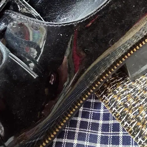 [BUNJANG] Handmade Black Patent Leather Women&