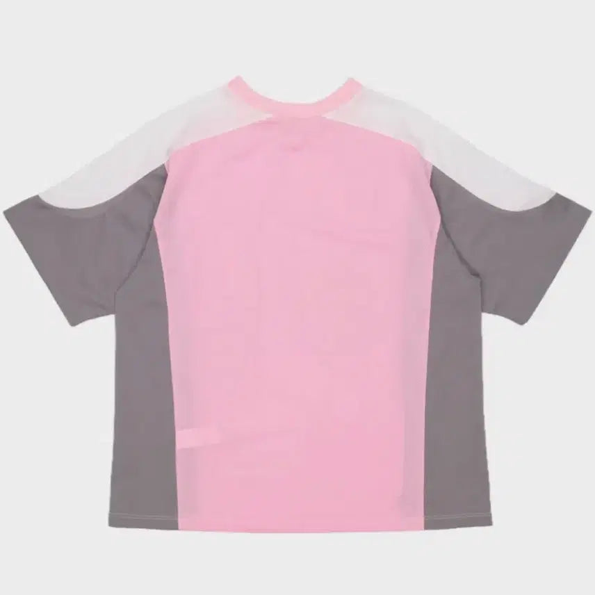 [BUNJANG] InstantFunk Ms Sporty Graphic Jersey T-shirt - Pink / (인스턴트펑크) Ms 스포티 그래픽 저지 티셔츠 - 핑크