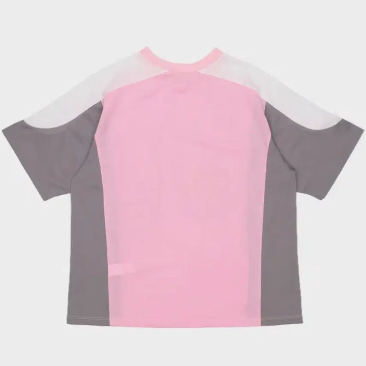 [BUNJANG] InstantFunk Ms Sporty Graphic Jersey T-shirt - Pink / (인스턴트펑크) Ms 스포티 그래픽 저지 티셔츠 - 핑크
