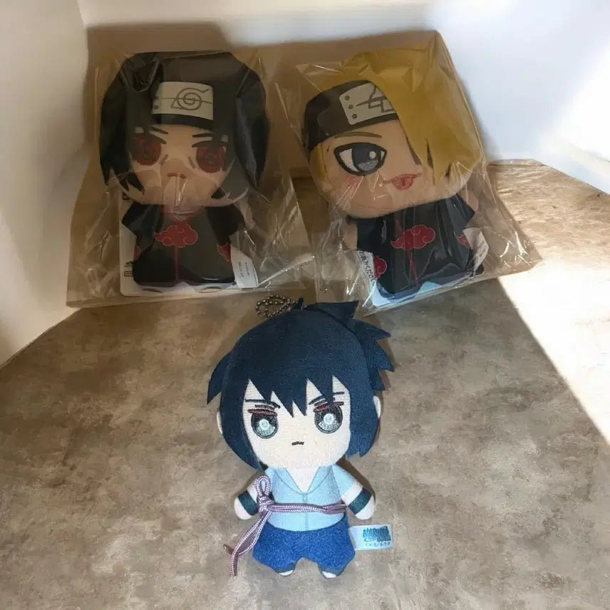 [BUNJANG] Naruto Itachi Deidara Sasuke Nui Plush / 나루토 이타치 데이다라 사스케 누이